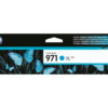 HP #971 Cyan Ink CN622AM