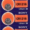 Sony Battery CR1216 3V