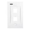 Nexxt Wall Plate 2 Pt Wt NXT02