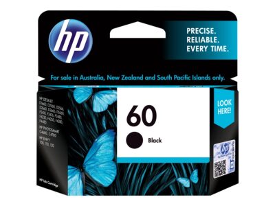 HP #60 CC640WL Black Ink