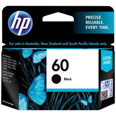 HP #60 CC640WL Black Ink