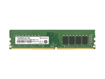 Transcend - DDR4 - module - 8 GB - DIMM 288-pin - 2666 MHz / PC4-21300 - CL19 - 1.2 V - unbuffered - non-ECC