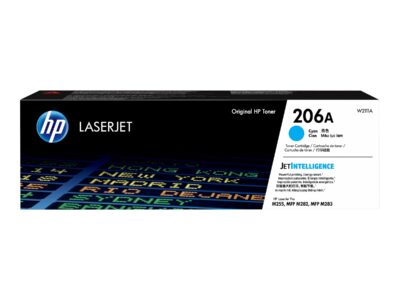 HP 206A - Cyan - original - LaserJet - toner cartridge (W2111A)