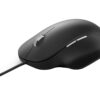 Microsoft Ergonomic Mouse - Mouse - ergonomic - optical - 5 buttons - wired - USB 2.0 - black