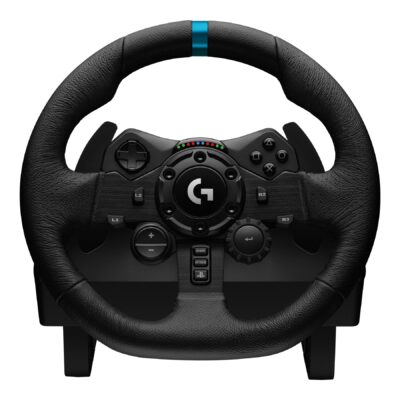 Logitech G923 Racing - Wheel and pedals set - wired - for PC, Sony PlayStation 4, Sony PlayStation 5