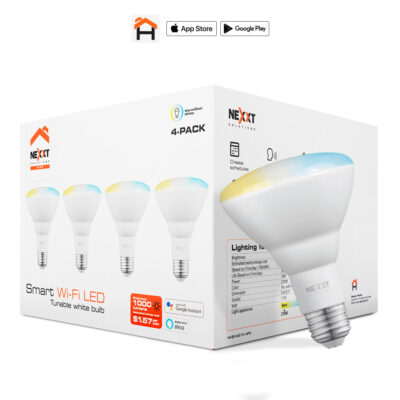 Nexxt LED inteligente Wi-Fi 110V - BR30 - NHB-W210 4PK
