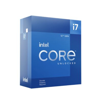 Intel Core i7 12700KF - 3.6 GHz - 12-core - 20 threads - 25 MB cache - LGA1700 Socket - Box (without cooler)