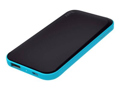 iLuv myPower 5000 - Power bank - 5000 mAh - 2.1 A (USB) - on cable: Micro-USB - black