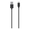 Belkin MIXIT 4ft Micro USB ChargeSync Cable, Black - USB cable - Micro-USB Type B (M) to USB (M) - 1.22 m - black
