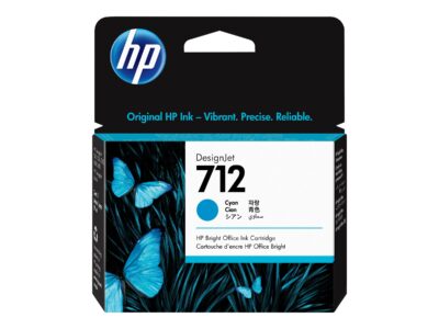 HP 712 - 29 ml - cyan - original - ink cartridge