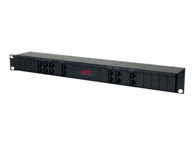 APC - Surge protector (rack-mountable) - 1U - 19" - black - for P/N: AR106SH4, AR106SH6, AR109SH4, AR109SH6, AR112SH4, AR112SH6