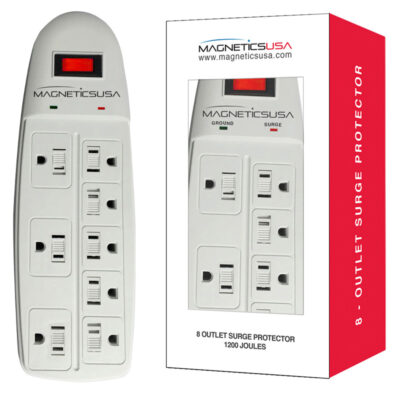 MAG-705 1200 Joules Surge Protector with 8 outlets UL