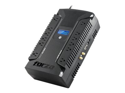 Forza HT Series HT-1000LCD - UPS - AC 120 V - 500 Watt - 1000 VA - 9 Ah - output connectors: 12