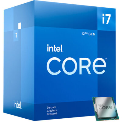 Intel Core i7 12700F - 2.1 GHz - 12-core - 20 threads - 25 MB cache - LGA1700 Socket - Box