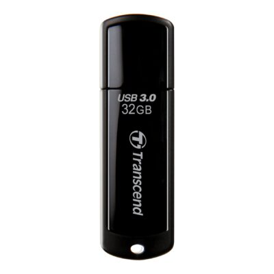Transcend JetFlash 700 - USB flash drive - 32 GB - USB 3.0 - black