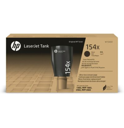 HP 154X - High Capacity - black - original - LaserJet - toner refill - for LaserJet Tank MFP 1602w, MFP 1604w, MFP 2602dn, MFP 2604sdw