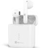 Klip Xtreme TwinTouch KTE-010 - Earphones with mic - in-ear - Bluetooth - wireless - White