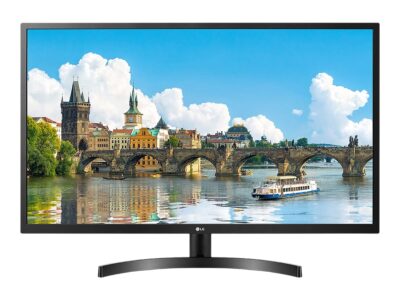 LG 32MN600P-B - LED monitor - 32" (31.5" viewable) - 1920 x 1080 Full HD (1080p) @ 75 Hz - IPS - 250 cd/m² - 1200:1 - 5 ms - HDMI, DisplayPort