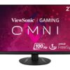 ViewSonic OMNI Gaming VX2716 - LED monitor - gaming - 27" (27" viewable) - 1920 x 1080 Full HD (1080p) - 1 ms - HDMI, DisplayPort - speakers