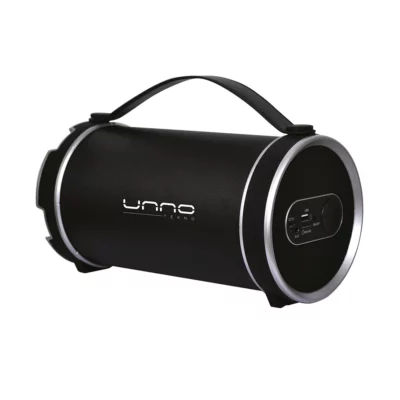 Unno Tekno Speaker Cannon Super Bass Bluetooth - Black