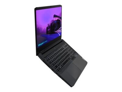 Lenovo IdeaPad Gaming 3 15IHU6 82K1 - 180-degree hinge design - Intel Core i5 11300H / 3.1 GHz - Win 11 Home - GF GTX 1650 - 8 GB RAM - 512 GB SSD NVMe, TLC - 15.6" IPS 1920 x 1080 (Full HD) - Wi-Fi 6 - shadow black