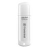 Transcend JetFlash 730 - USB flash drive - 128 GB - USB 3.0 - white