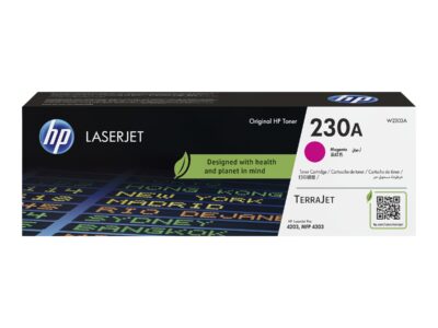 HP 230A - Magenta - original - LaserJet - toner cartridge (W2303A) - for Color LaserJet Pro MFP 4301, MFP 4303