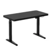 Electronic Glass Desk With Adjustable Height - Storage - Speaker - Wireless charging