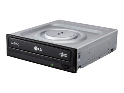 LG GH24NSC0 - Disk drive - DVD±RW (±R DL) / DVD-RAM - 24x/24x/5x - Serial ATA - internal - 5.25"