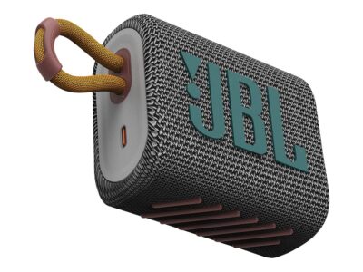 JBL Go 3 - Speaker - for portable use - wireless - Bluetooth - 4.2 Watt - gray