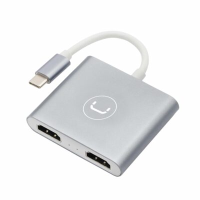 Unno Tekno USB C to Dual HDMI Adapter HB1103SV