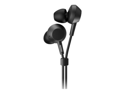Philips TAE4105BK - Earphones with mic - in-ear - wired - 3.5 mm jack - black
