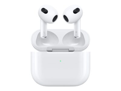 Apple AirPods with Lightning Charging Case - 3rd generation - true wireless earphones with mic - ear-bud - Bluetooth - white