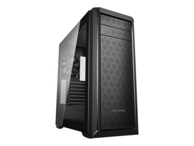 Cougar MX330-G PRO - Mid tower - ATX - windowed side panel (tempered glass) - no power supply - USB/Audio