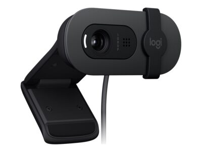 Logitech BRIO 100 - Webcam - color - 2 MP - 1920 x 1080 - 720p, 1080p - audio - wired - USB