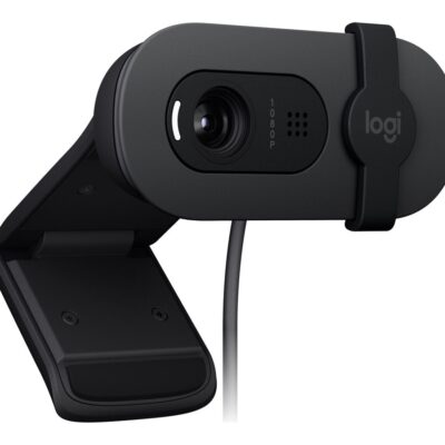 Logitech BRIO 100 - Webcam - color - 2 MP - 1920 x 1080 - 720p, 1080p - audio - wired - USB