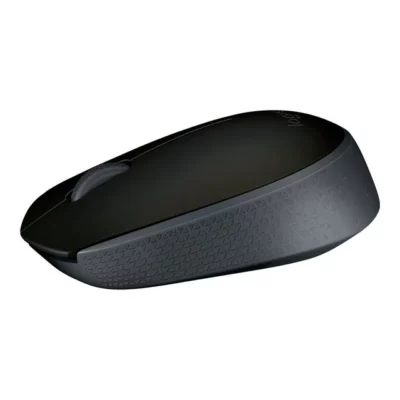 Logitech M170 - Mouse - right and left-handed - wireless - 2.4 GHz - USB wireless receiver - black