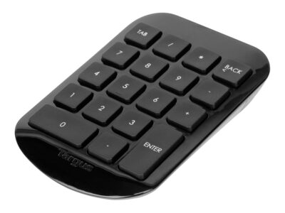 Targus Wireless Numeric - Keypad - wireless - 2.4 GHz - black