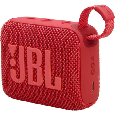 JBL Go 4 Portable Bluetooth Speaker - Red