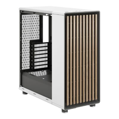 Fractal Design North - Mid tower - ATX - no power supply (ATX) - chalk white - USB/Audio