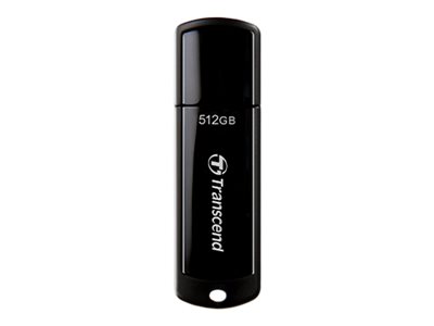 Transcend JetFlash 700 - USB flash drive - 512 GB - USB 3.1 Gen 1 - black