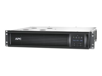 APC Smart-UPS SMT1500RM2UC - UPS (rack-mountable) - AC 120 V - 1 kW - 1440 VA - 1 x battery - USB, serial - output connectors: 6 - 2U - black