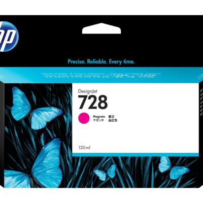 HP 728 - 130 ml - magenta - original - DesignJet - ink cartridge - for DesignJet T730, T830