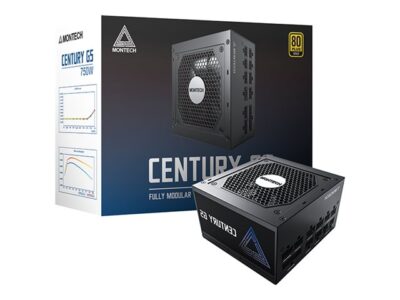 MONTECH CENTURY G5 - Power supply (internal) - ATX12V 3.0 - 80 PLUS Gold - AC 100-240 V - 750 Watt - active PFC