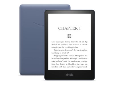 Amazon Kindle Paperwhite - 11th generation - eBook reader - 16 GB - 6.8" monochrome Paperwhite - touchscreen - Bluetooth, Wi-Fi - denim - Lockscreen Ad-Supported