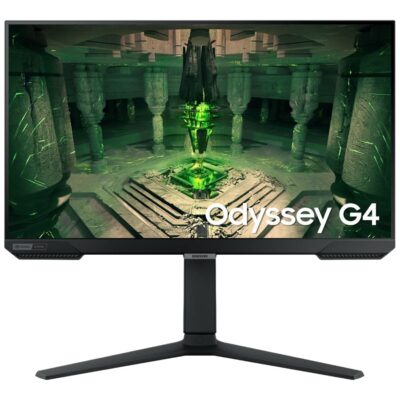 Samsung Odyssey G4 S25BG402EN - LED monitor - 25" - 1920 x 1080 Full HD (1080p) @ 240 Hz - IPS - 400 cd/m² - 1000:1 - HDR10 - 1 ms - 2xHDMI, DisplayPort - black