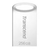 Transcend JetFlash 710 - USB flash drive - 256 GB - USB 3.1 Gen 1 - silver
