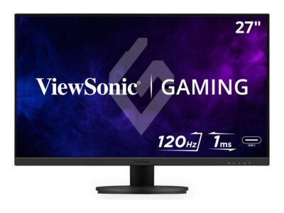 ViewSonic VX2716A - LED monitor - gaming - 27" - 1920 x 1080 Full HD (1080p) @ 120 Hz - IPS - 300 cd/m² - 1300:1 - 1 ms - HDMI, DisplayPort, USB-C