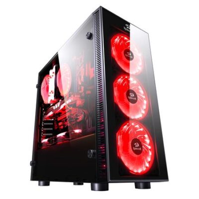 Redragon Sideswipe GC-601 PRO Tempered Glass - RGB Gaming Case - GC-601 PRO
