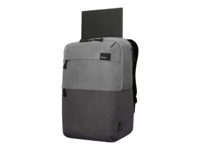 Targus Sagano EcoSmart Travel - Notebook carrying backpack - 15.6" - black, gray Targus Sagano EcoSmart Travel - Notebook carrying backpack - 15.6" - black, gray